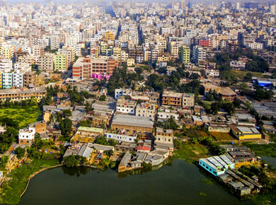 Dhaka- the capital of bangladesh
