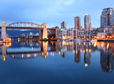 False Creek Bridge in Vancouver