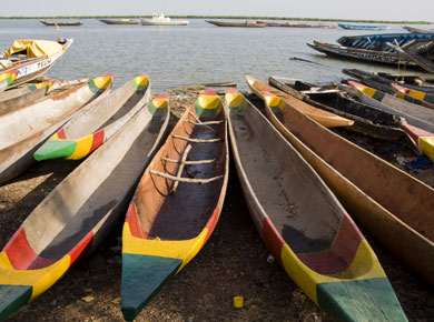 Traditional African Boats