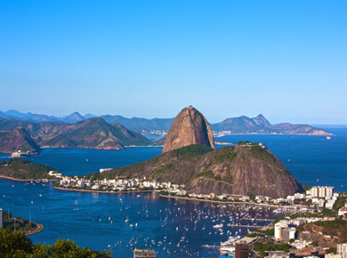 botafogo and the sugar loaf in Rio de Janeiro
