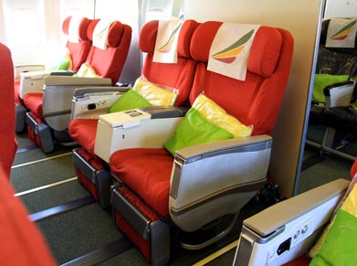 Ethiopian Airlines Business Class 