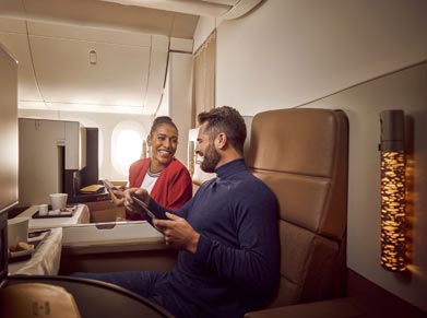 Etihad Business Class