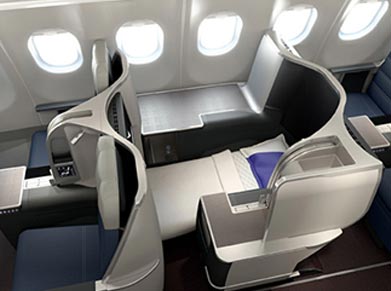 Malaysia Airlines Business Class 